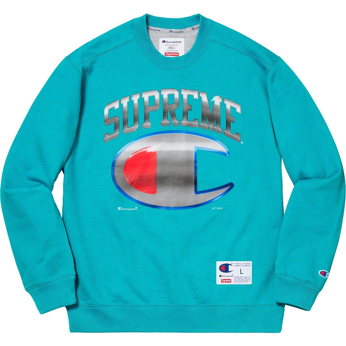 Supreme®/Champion® Chrome Crewneck - SupremeCommunity