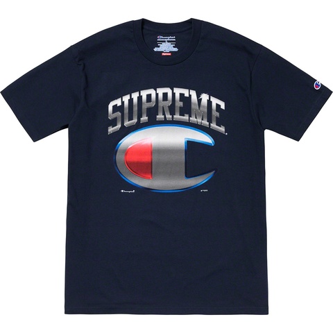 Supreme Supreme®/Champion® Chrome S/S Top - Navy