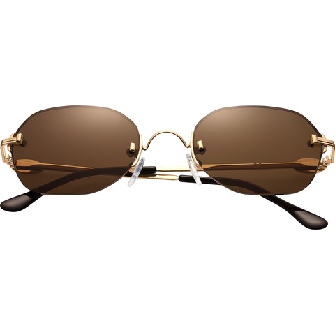Supreme River Sunglasses - Brown