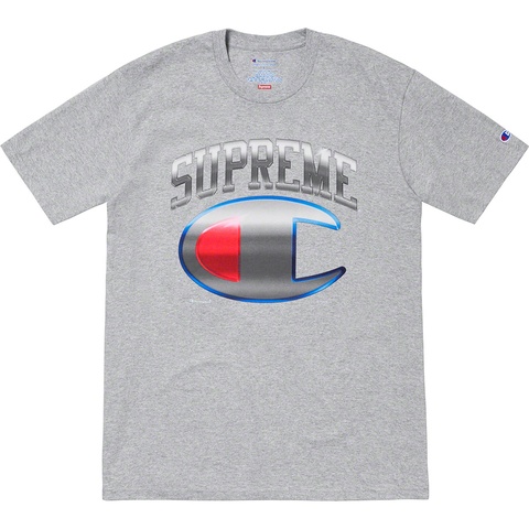 Supreme Supreme®/Champion® Chrome S/S Top - Heather Grey