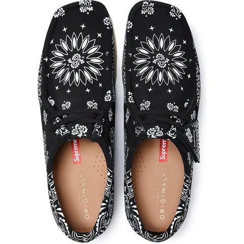 Supreme Supreme®/Clarks Originals® Bandana Wallabee® - Black