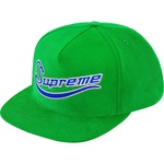 Supreme Metallic Logo Corduroy 5-Panel (SS19) - Green