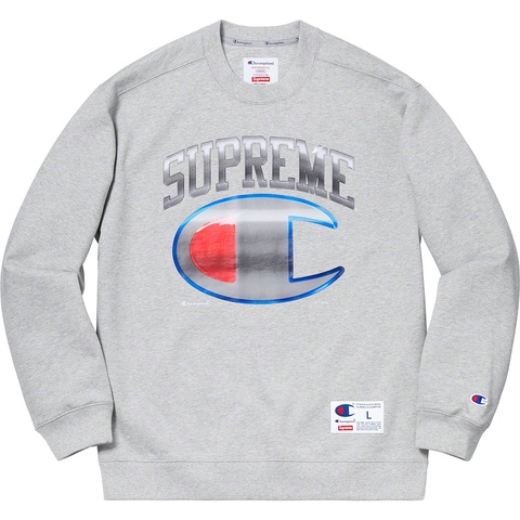 Supreme®/Champion® Chrome Crewneck - Supreme