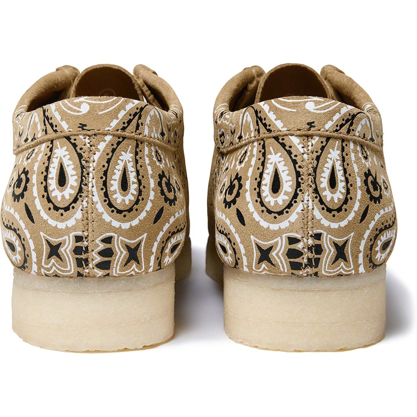 Supreme Supreme Clarks Originals Bandana Wallabee (SS19) - Tan - $198