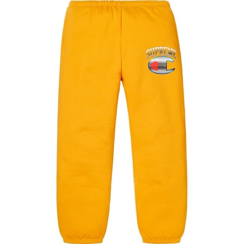 Supreme Supreme®/Champion® Chrome Sweatpant - Gold