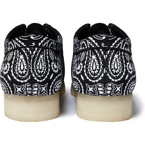 Supreme Supreme®/Clarks Originals® Bandana Wallabee® - Black