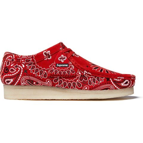 Supreme Supreme®/Clarks Originals® Bandana Wallabee® - Red