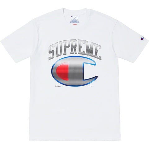 Supreme Supreme®/Champion® Chrome S/S Top - $48.00
