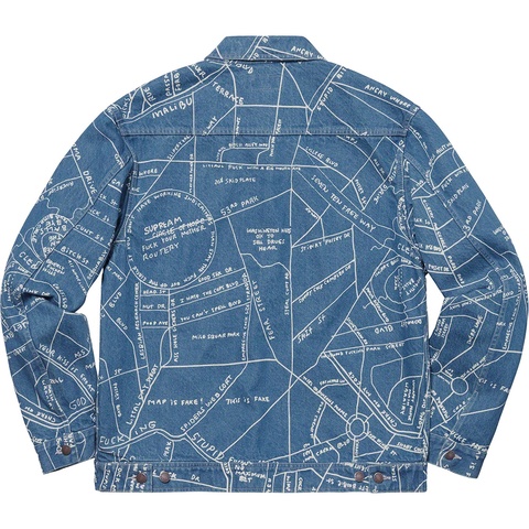 Gonz Map Work Jacket - spring/summer 2019 - Supreme