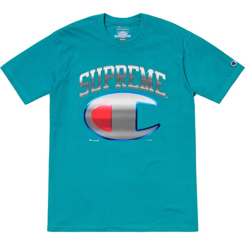 Supreme Supreme®/Champion® Chrome S/S Top - Dark Teal