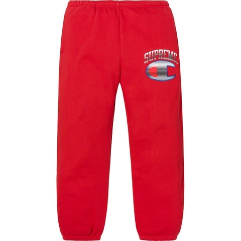Supreme Supreme®/Champion® Chrome Sweatpant - Red
