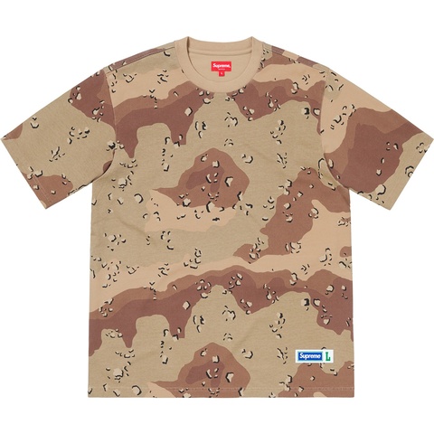 Supreme Athletic Label Tee - Chocolate Chip Camo