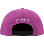 Supreme Metallic Logo Corduroy 5-Panel (SS19) - Purple