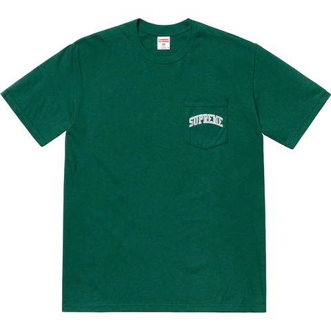 Supreme Supreme®/NFL/Raiders/'47 Pocket Tee - Dark Green