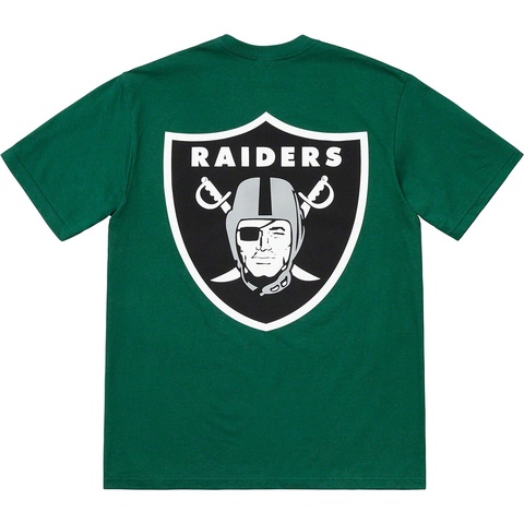 Supreme Supreme®/NFL/Raiders/'47 Pocket Tee - Dark Green