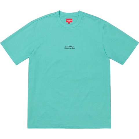 Supreme Qualite Tee - Dusty Aqua