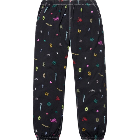 Supreme Deep Space Skate Pant - Black