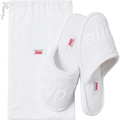 Supreme Supreme®/Frette® Slippers - White