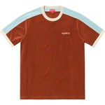Supreme Shoulder Stripe Terry S S Top (SS19) - Brown
