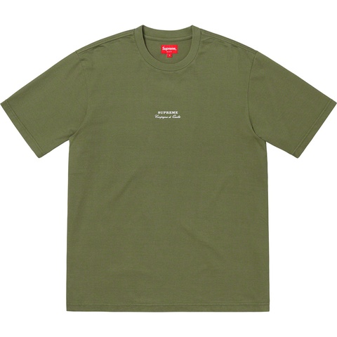 Supreme Qualite Tee - Olive