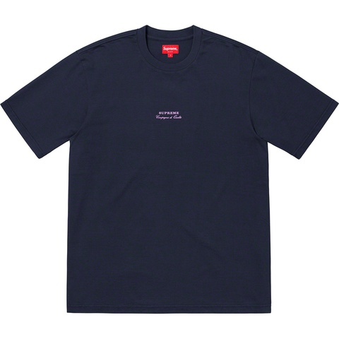 Supreme Qualite Tee - Navy