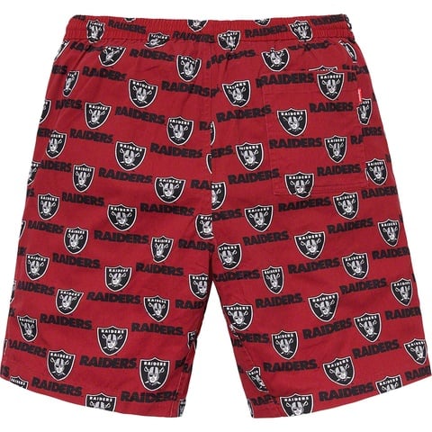Supreme Supreme®/NFL/Raiders/'47 Twill Short - Light Burgundy 