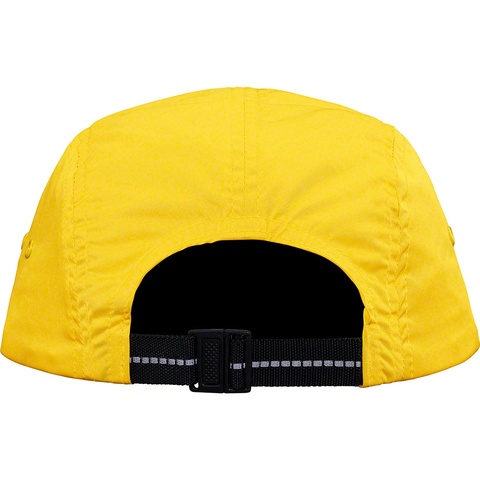 Supreme Holographic Logo Camp Cap - Yellow
