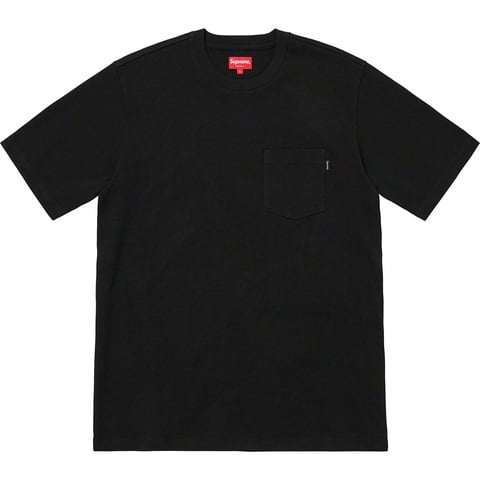 Supreme S/S Pocket Tee - Black