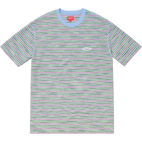 Supreme Stripe Thermal S/S Top - Blue