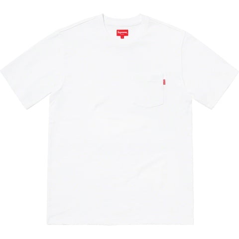 Supreme S/S Pocket Tee - White