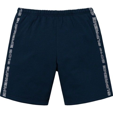 Supreme Topline Sweatshort - Navy