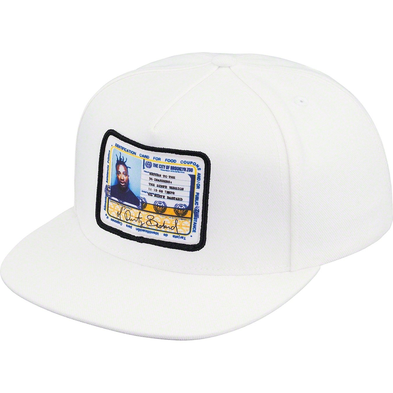 Supreme Ol' Dirty Bastard 5-Panel (SS19) - White - $48