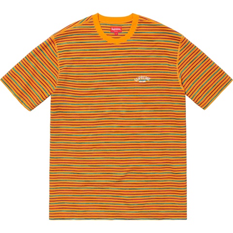Supreme Stripe Thermal S/S Top - Orange