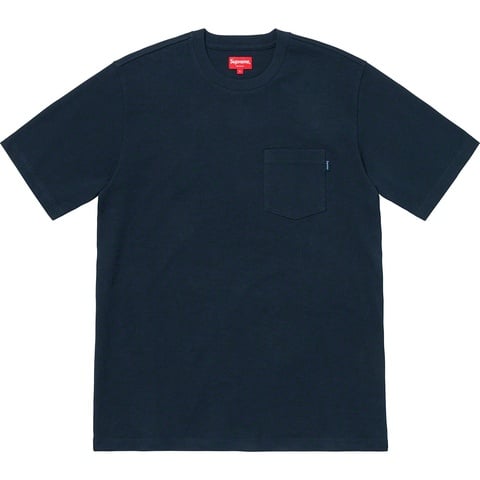 Supreme S/S Pocket Tee - Navy