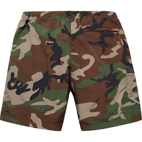 Supreme Nylon Trail Short - Woodland Camo