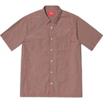 Supreme Plaid S S Shirt (SS19) - Red