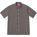 Supreme Plaid S S Shirt (SS19) - Teal