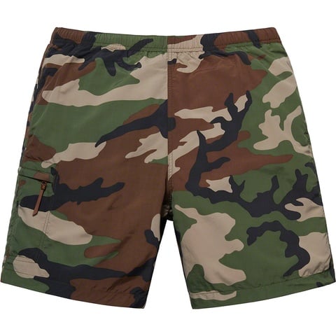 Supreme Nylon Trail Short - Woodland Camo