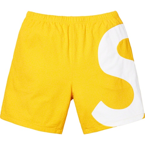 Supreme S Logo Short - Yellow