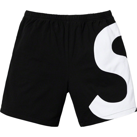 Supreme S Logo Short - Black