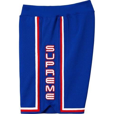 Supreme Rhinestone Basketball Short - Royal