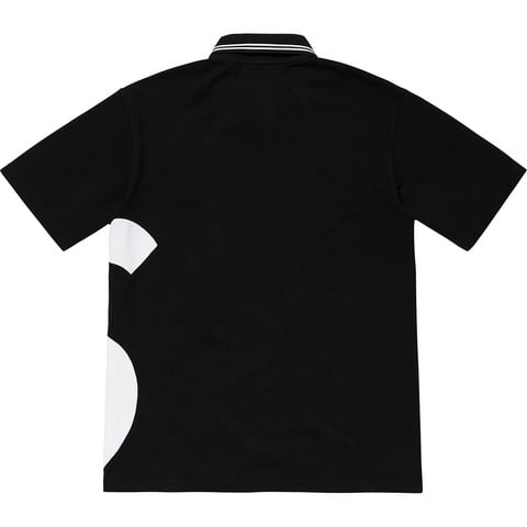 し*こ様 「美品」Supreme S Logo Polo ネイビー L Supreme（シュプリーム） 19SS S Logo Polo Sロゴ半袖ポロシャツ