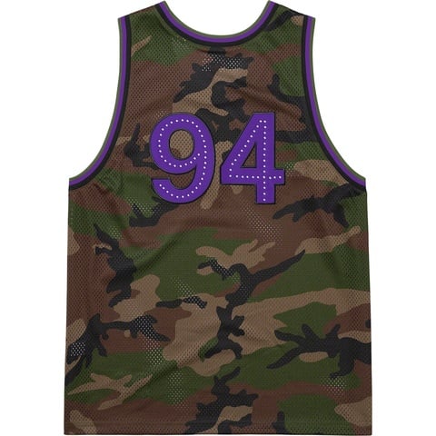 Supreme Rhinestone Basketball Jersey 迷彩 Rhinestone Basketball Jersey - spring/summer 2019 - Supreme