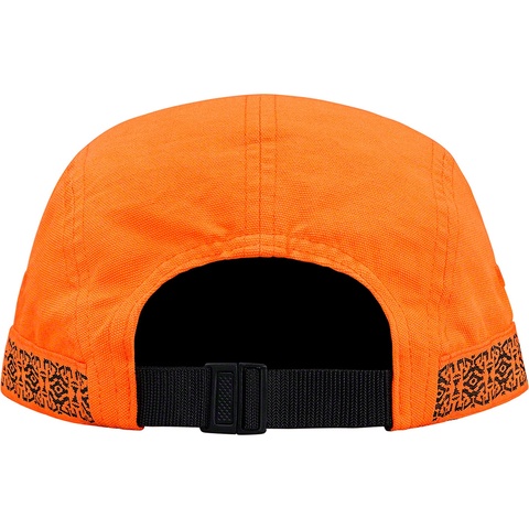 Supreme Side Tape Camp Cap - Orange