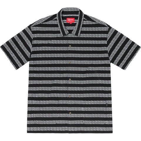 Supreme Key Stripe S/S Shirt - Black