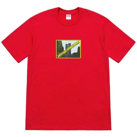 Supreme Greetings Tee - $38.00