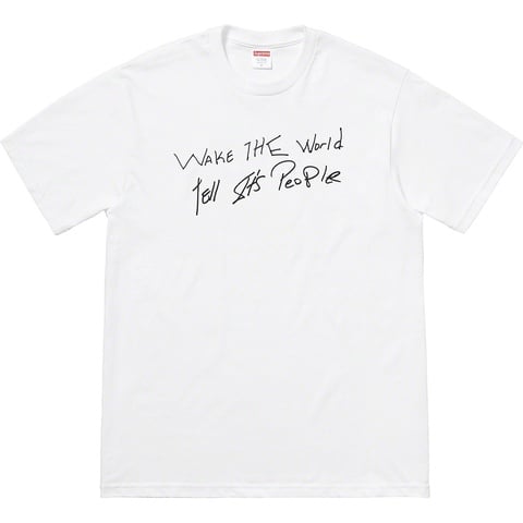 Buju Banton Wake The World Tee - Supreme