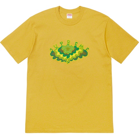 Supreme Cloud Tee - Acid Yellow