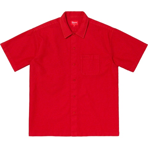 Supreme Pinhole S/S Shirt - Red