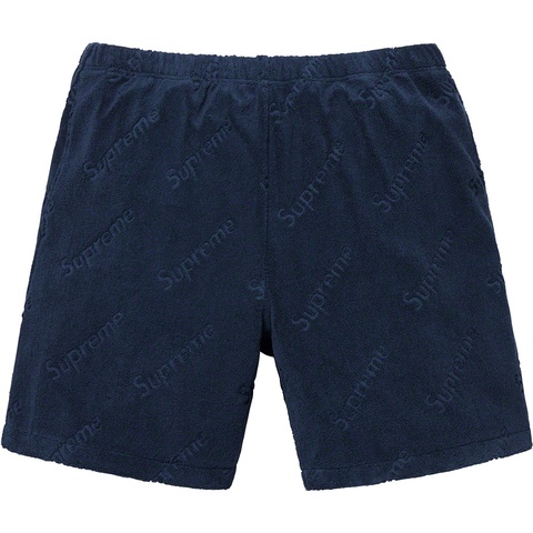 Terry Jacquard Logo Short - spring/summer 2019 - Supreme